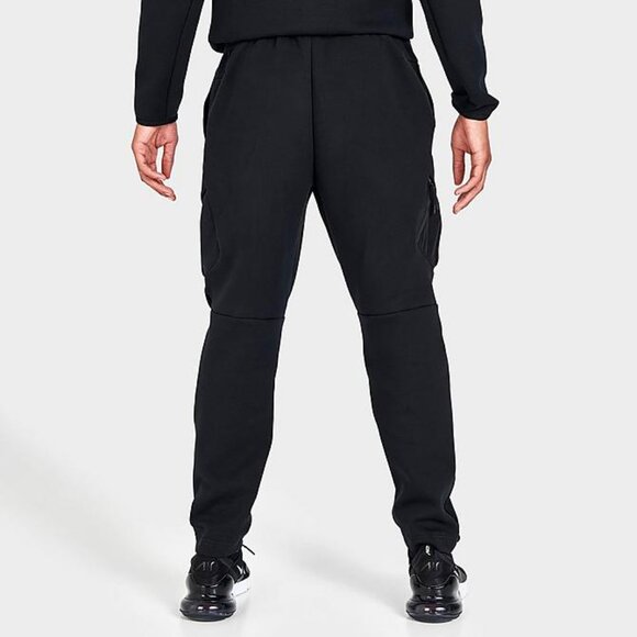 Nike Tech Fleece Men's 2 PC Tracksuit Size 2XL Matching Sweatsuit Black Outfit - Picture 5 of 12
